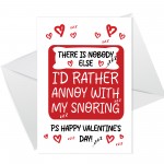 Funny Valentines Day Card For Husband Boyfriend Girlfriend Wife