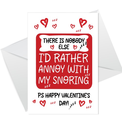 Funny Valentines Day Card For Husband Boyfriend Girlfriend Wife