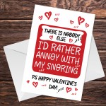 Funny Valentines Day Card For Husband Boyfriend Girlfriend Wife