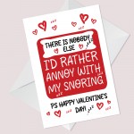 Funny Valentines Day Card For Husband Boyfriend Girlfriend Wife