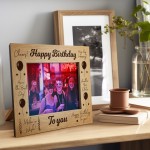 Happy Birthday 7x5 Frame Gift For Him Her Birthday Gift