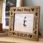 Personalised Gift For Her 7x5 Frame Anniversary Birthday 