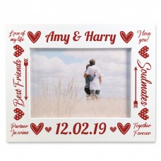 Personalised Photo Frame Gifts For Valentines Anniversary Gifts
