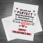 Funny Valentine's Day Card For Girlfriend Joke Valentines Card