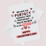 Funny Valentines Day Card For Wife Joke Valentines Card For Wife