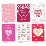 Mothers Day Cards Pack Of 6 Mothers Day Cards For Mum Nan Nanny