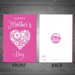 Card For Mum Nan Nanny Nana Grandma For Mothers Day