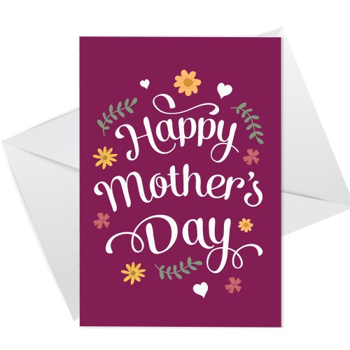 Cute Mothers Day Card For Mum Auntie Nan Nanny Grandma