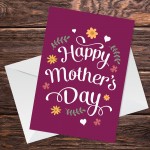 Cute Mothers Day Card For Mum Auntie Nan Nanny Grandma