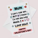 Happy Valentines Card For New Mum Valentines Card For Mum