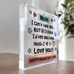 Happy Valentines Gift For Mum From New Baby Daughter Son
