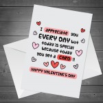 Funny Valentines Day Card Valentines Day Card For Him Her Card