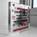Funny Gift For Boyfriend Girlfriend Husband Wife Acrylic Block