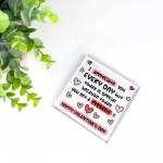 Funny Gift For Boyfriend Girlfriend Husband Wife Acrylic Block