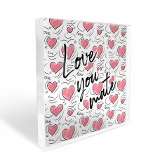 Best Friend Gift For Valentines Birthday Love You Mate Gift