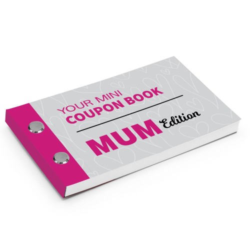 Coupon Book For Mum Birthday Coupon Book For Mum Mothers Day