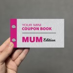 Coupon Book For Mum Birthday Coupon Book For Mum Mothers Day