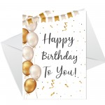 Birthday Cards Multipack of 6 Birthday Card With Envelopes