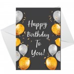 Birthday Cards Multipack of 6 Birthday Card With Envelopes