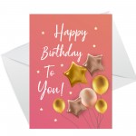 Birthday Cards Multipack of 6 Birthday Card With Envelopes