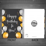 Happy Birthday Card For Him Her Friends Birthday Wish Gift