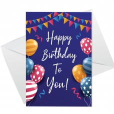 Happy Birthday Card For Him Her Friends Birthday Wishes Gift