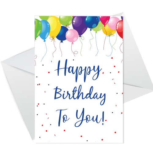 Happy Birthday Card For Him Her Friends Birthday Wishes Gift