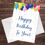 Happy Birthday Card For Him Her Friends Birthday Wishes Gift