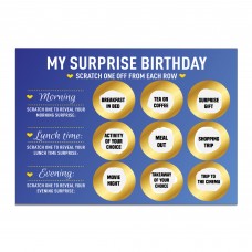 Birthday Scratch Card For Him Her Surprise Card For Son Daughter
