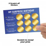 Birthday Scratch Card For Him Her Surprise Card For Son Daughter