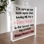 Funny Mothers Day Gift For Mum From Daughter Joke Gifts For Mum