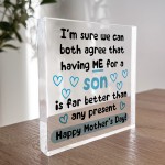 Funny Mothers Day Gift For Mum From Son Joke Gifts For Mum