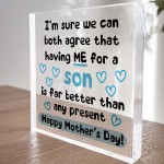 Funny Mothers Day Gift For Mum From Son Joke Gifts For Mum