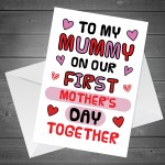 1st Mothers Day Card For Mummy 1st Mothers Day As Mummy Card