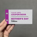 Mothers Day Coupon Book Mothers Day Gifts For Mum Mummy