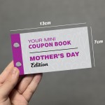 Mothers Day Coupon Book Mothers Day Gifts For Mum Mummy