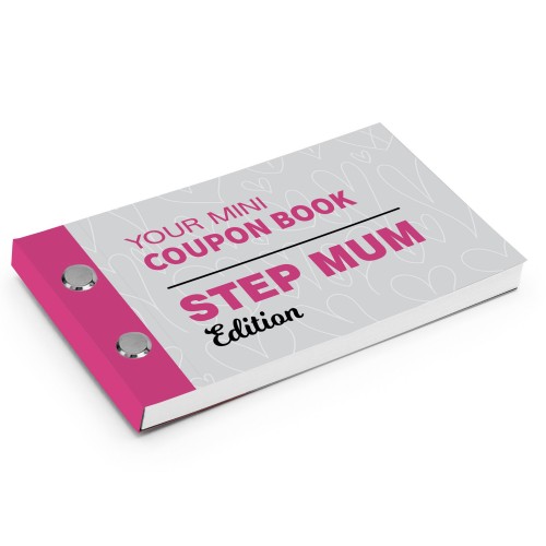 Step Mum Coupon Book Mothers Day Gifts For Step Mum Birthday