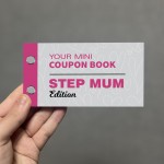 Step Mum Coupon Book Mothers Day Gifts For Step Mum Birthday