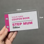 Step Mum Coupon Book Mothers Day Gifts For Step Mum Birthday