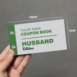 Husband Coupon Book Anniversary Valentines Gift For Husband
