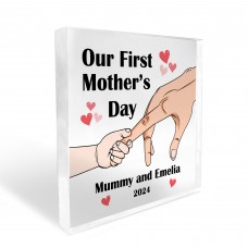 PERSONALISED Happy 1st Mothers Day Gifts for New Mummy
