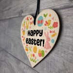 Happy Easter Wood Heart Decoration For Kids Easter Gifts For Son