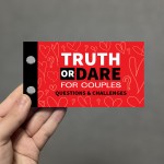 Truth Or Dare Game For Couples Gift For Boyfriend Girlfriend