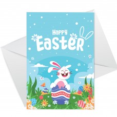 Happy Easter Card For Friends Family Easter Card For Kids