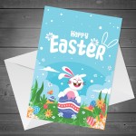 Happy Easter Card For Friends Family Easter Card For Kids