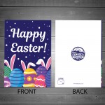 Easter Greetings Card Friends Family Happy Easter For Kids Child