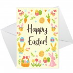 Easter Card Happy Easter Greetings Card For Kids Children Easter Card Happy Easter Greetings Card For Kids Children