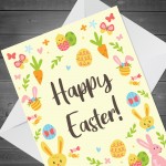 Easter Card Happy Easter Greetings Card For Kids Children Easter Card Happy Easter Greetings Card For Kids Children