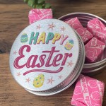 Happy Easter Metal Sweet Tin Gift For Easter Gift For Kids Child