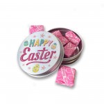 Happy Easter Metal Sweet Tin Gift For Easter Gift For Kids Child